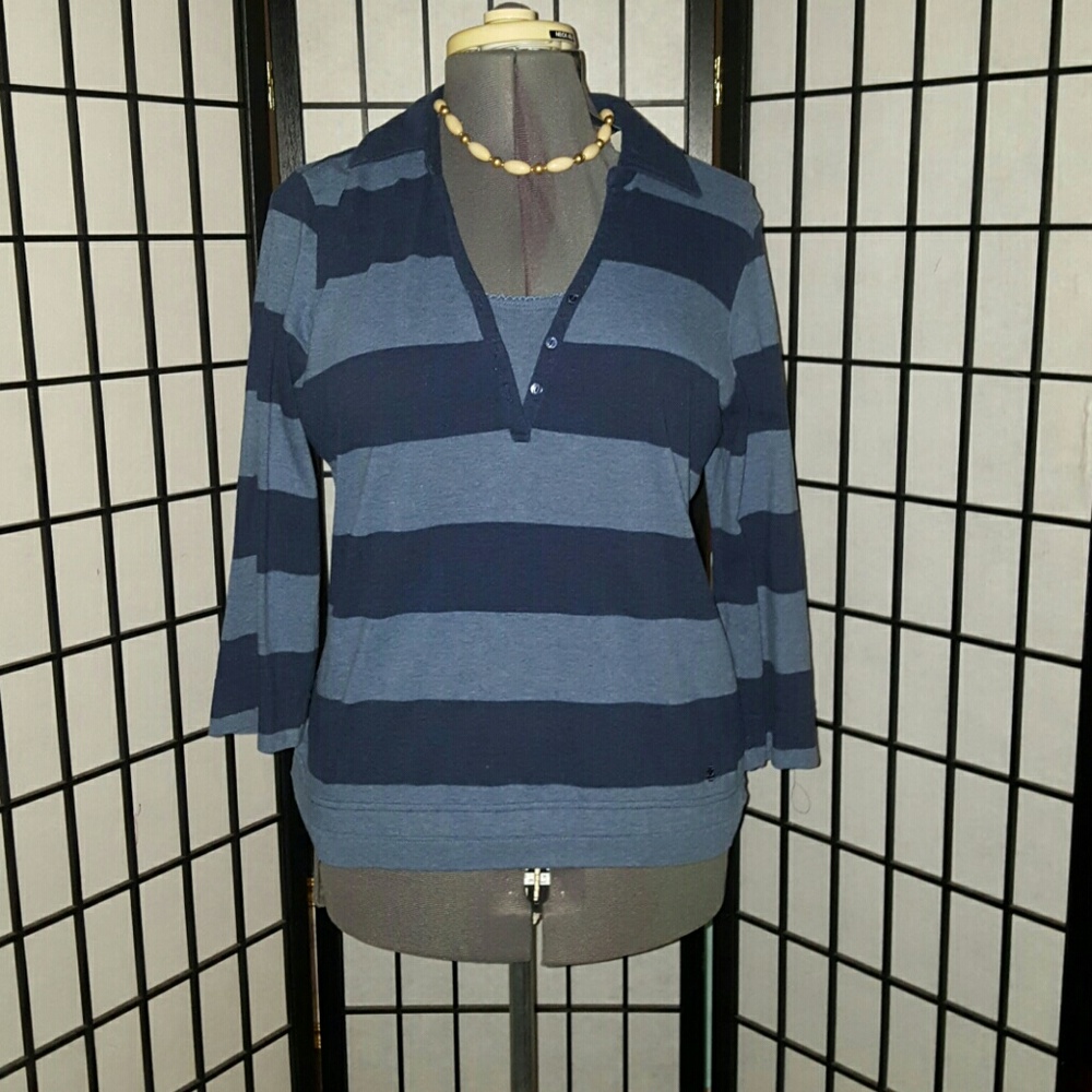 MUST GO! MAKE ANY OFFER! Blue women shirt