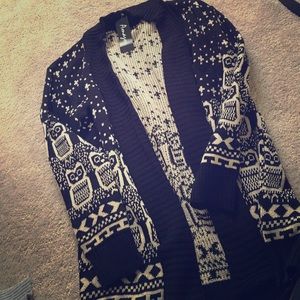 Owl cardigan