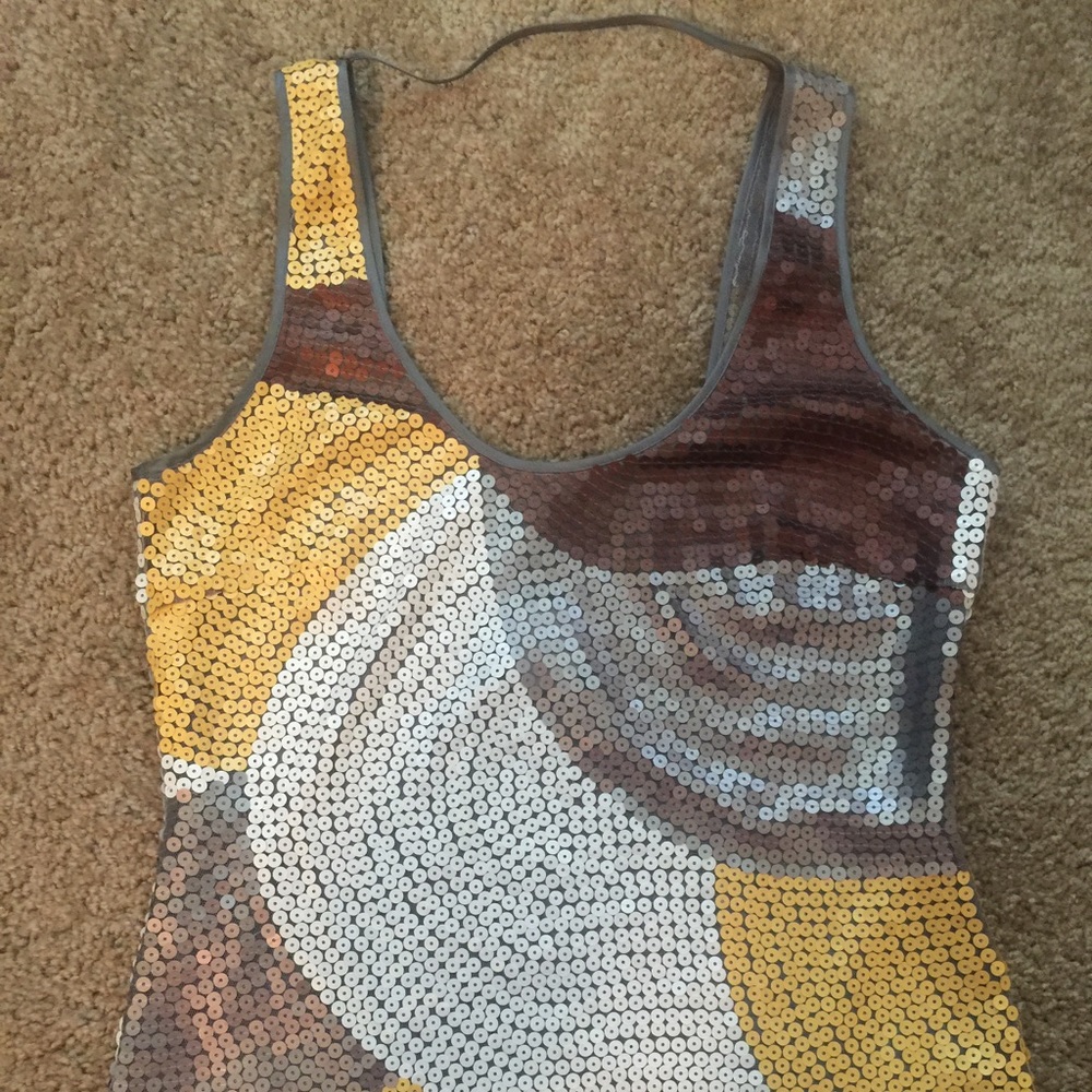 Marciano Sequined Tank