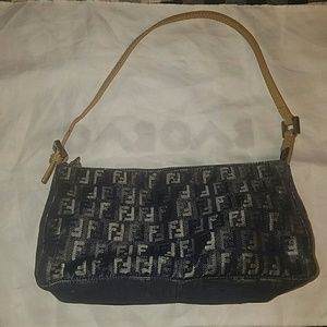 Denim Fendi Purse