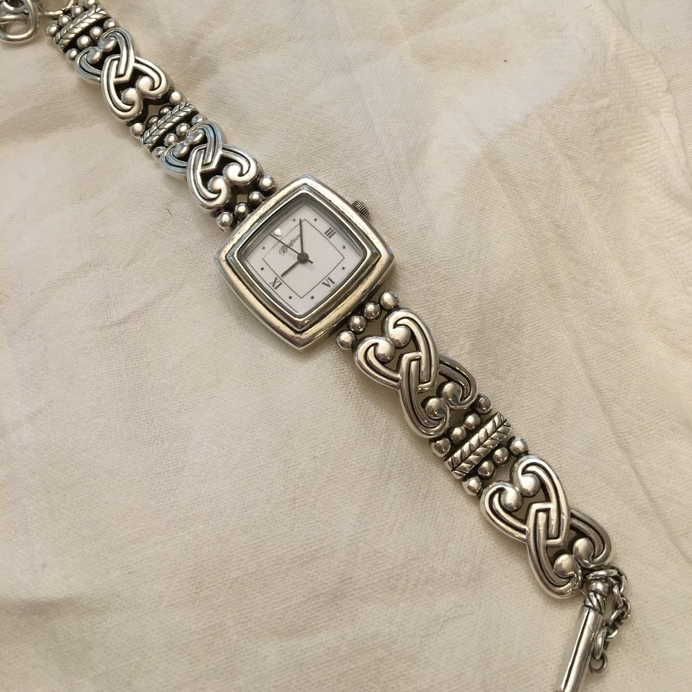 Brighton Silver Tone Watch