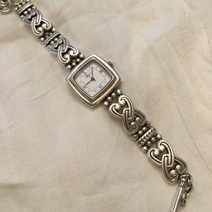 Brighton Silver Tone Watch