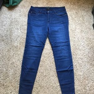 Forever 21+ high rise jeans, very stretchy