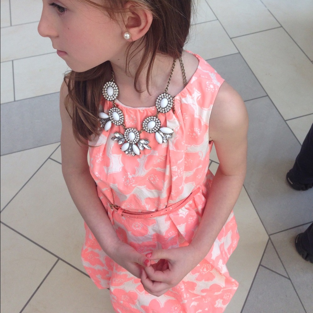 Crew Cuts girls Easter spring dress size 6