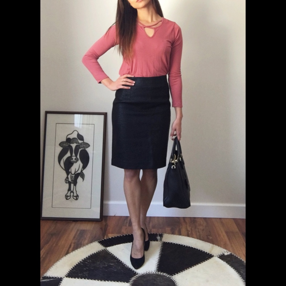 💼 Banana Republic Tweed Pencil Skirt - Picture 1 of 4