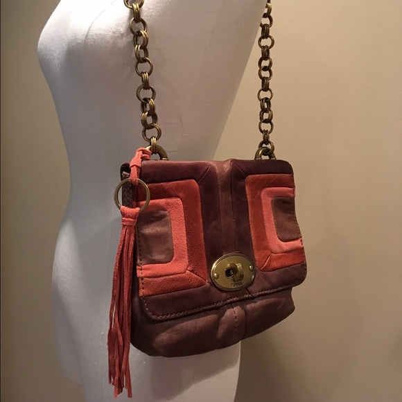 Fossil Handbags - Fossil shoulder bag retro style