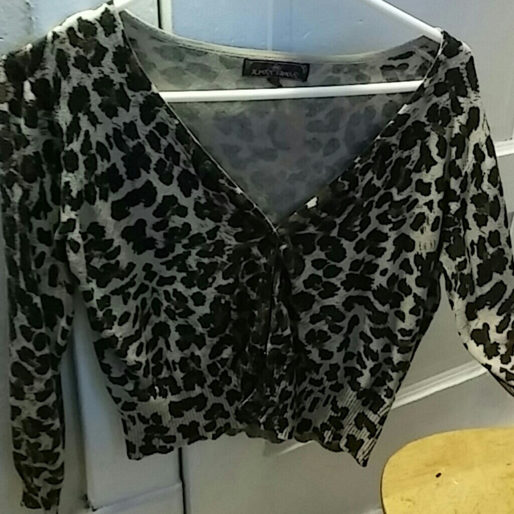 Leopard cardigan
