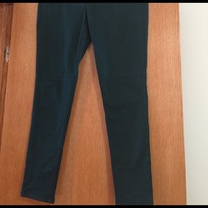 Denim flex jegging- Pine Green