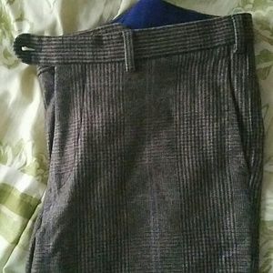 Suit supply plaid wool pants