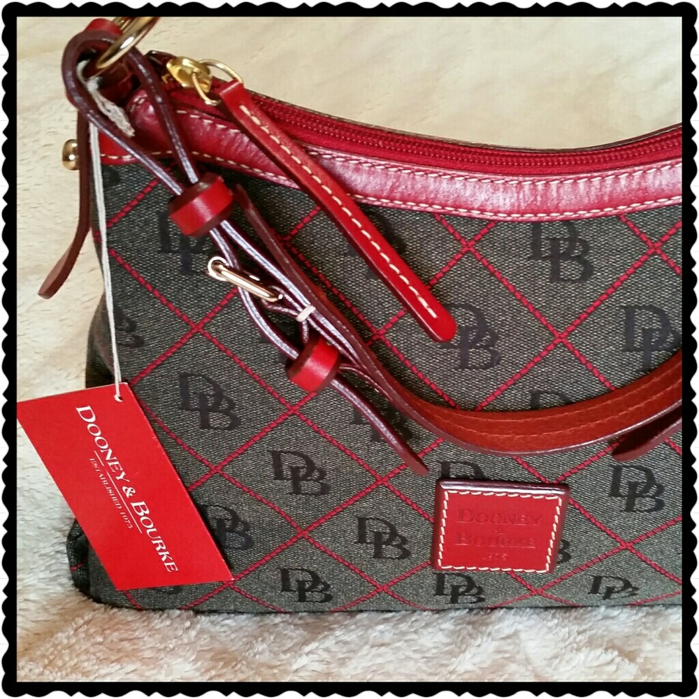 💲⬇RARE Dooney East West Slouch Bag