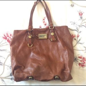 Marc by Marc Jacobs brown leather bag tote