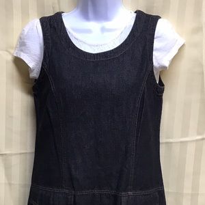 CMC women's denim knee length dress