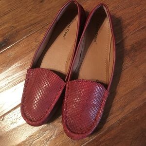 Red slip-Ons by Bare Trap