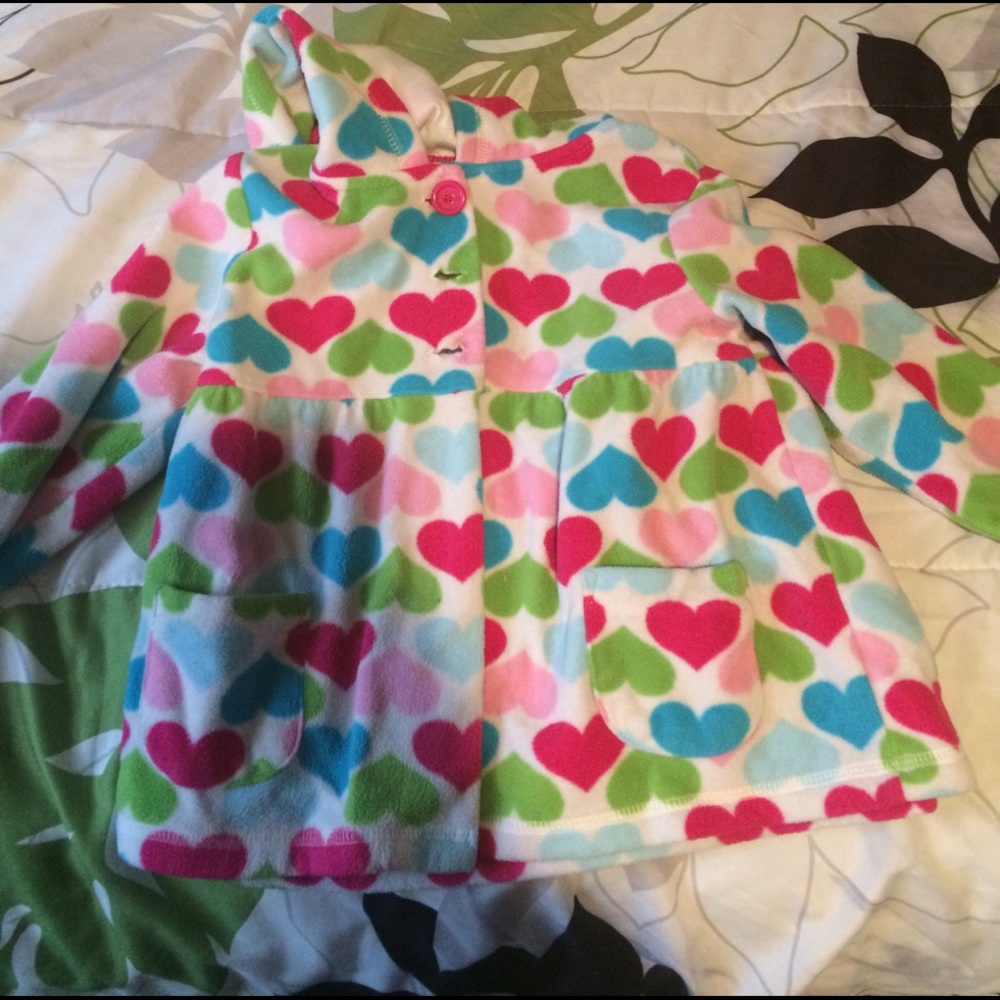 Girls fleece size 4t carters