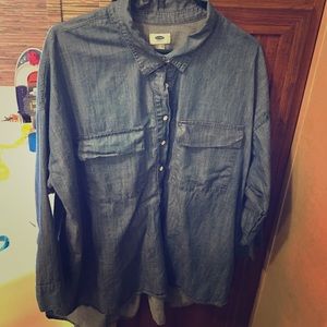Women's 2x Chambray shirt