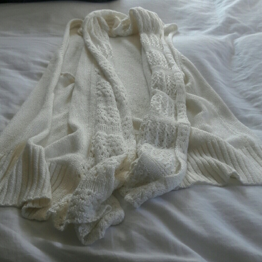 Cream vest