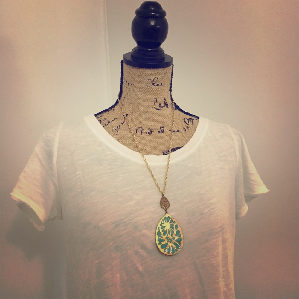 Turquoise Pendant Necklace