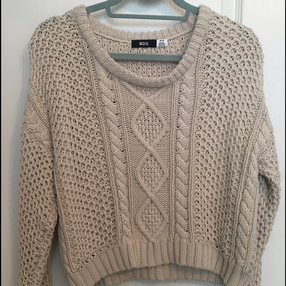 Urban Outfitters Oatmeal Slouch Sweater