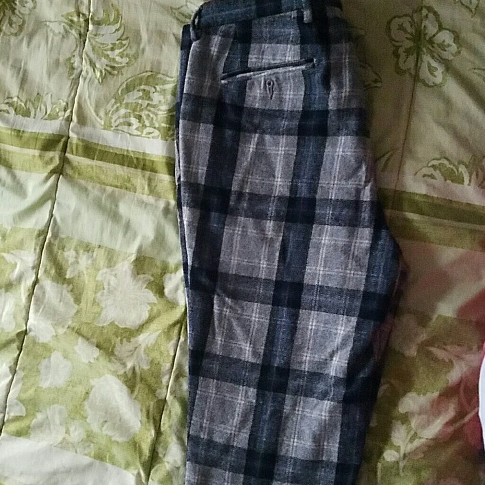 Tartan plaid tommy Hilfiger wool pants