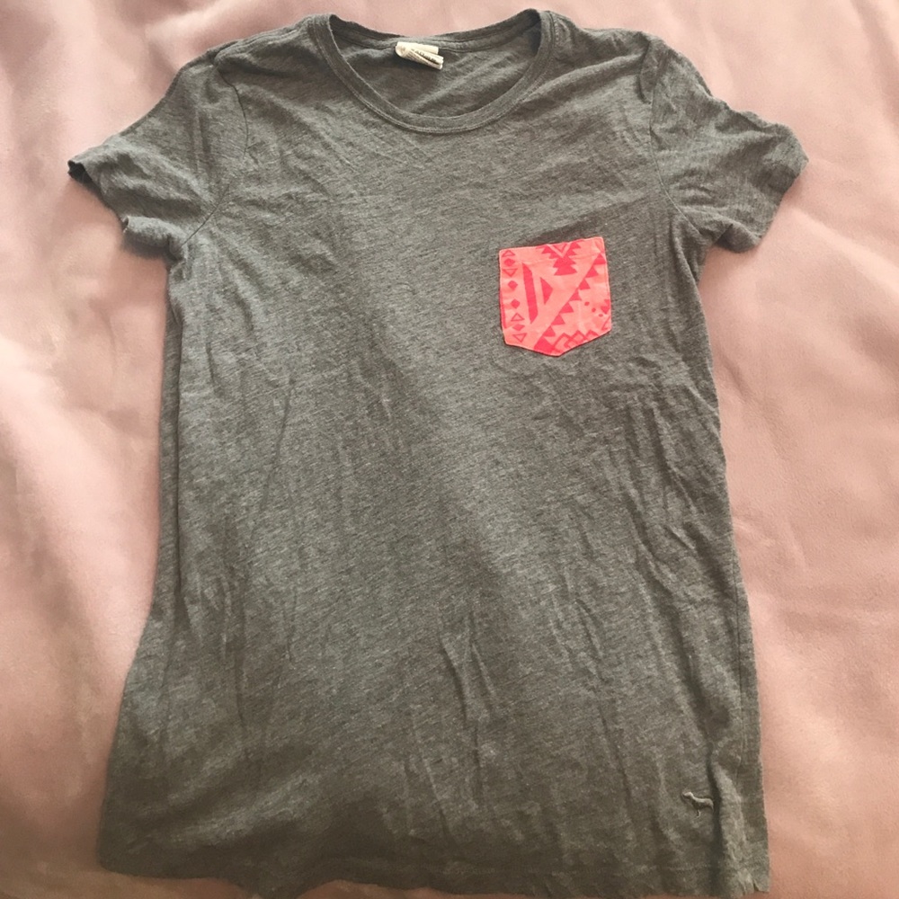 Pink pocket tee, PINK size XS