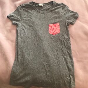 Pink pocket tee, PINK size XS
