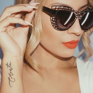 Quay Australia Steelcat Black Sunglasses