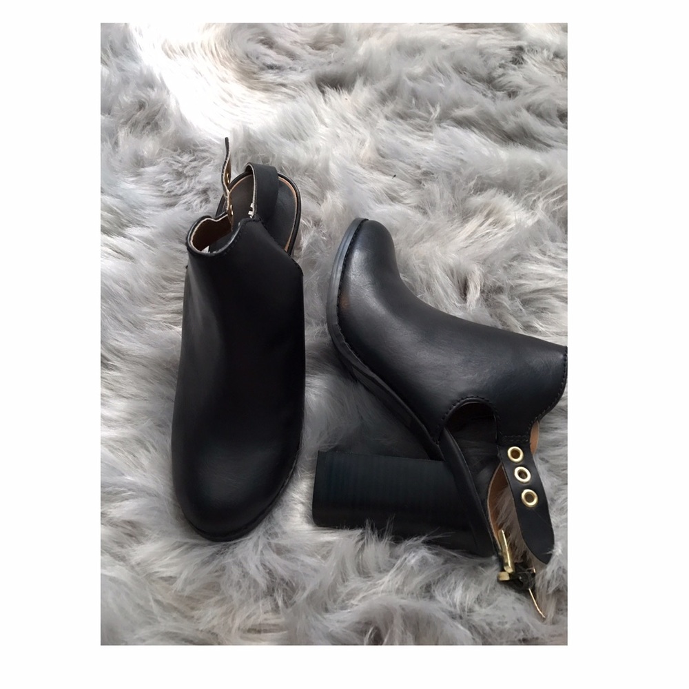 Black booties