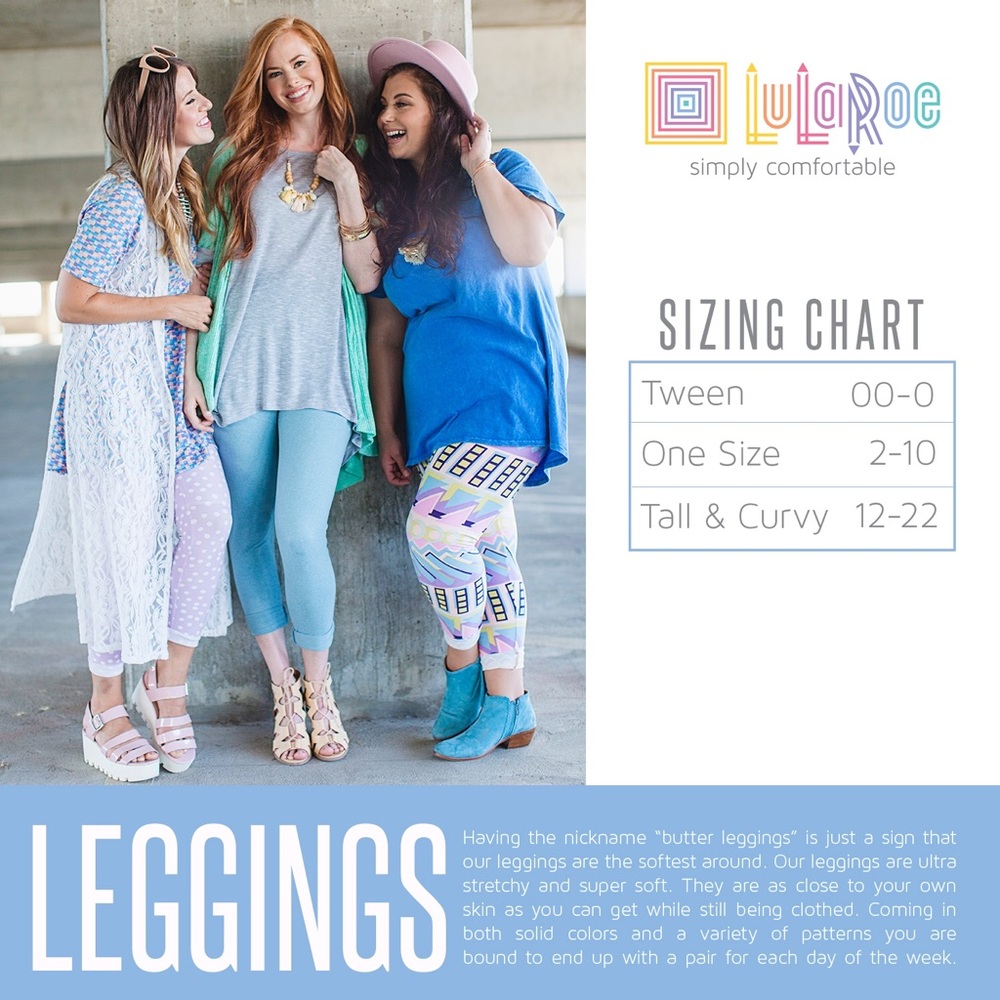 GORGEOUS LulaRoe Carly and Leggings - Picture 5 of 5