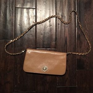 Tory Burch small light brown purse