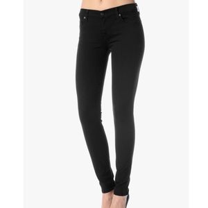 7 for All Mankind The Skinny jeans in black