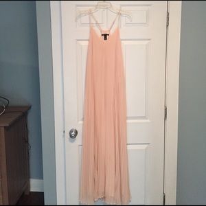 Victoria's Secret M blush pink maxi dress.