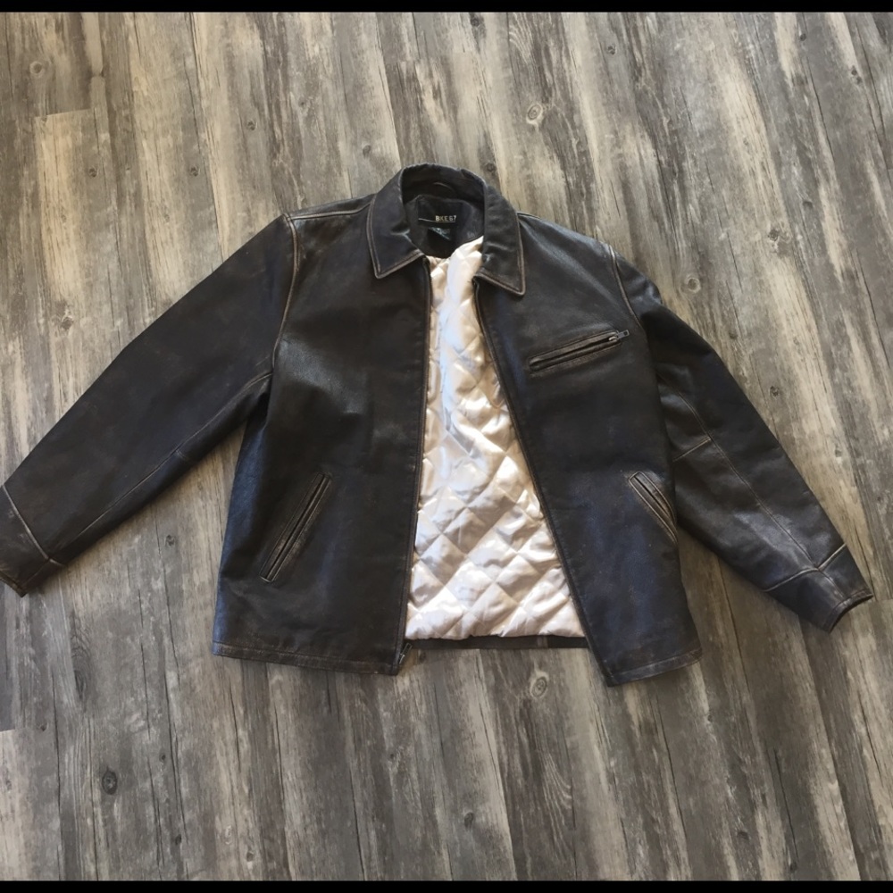 BKE Leather Jacket size M