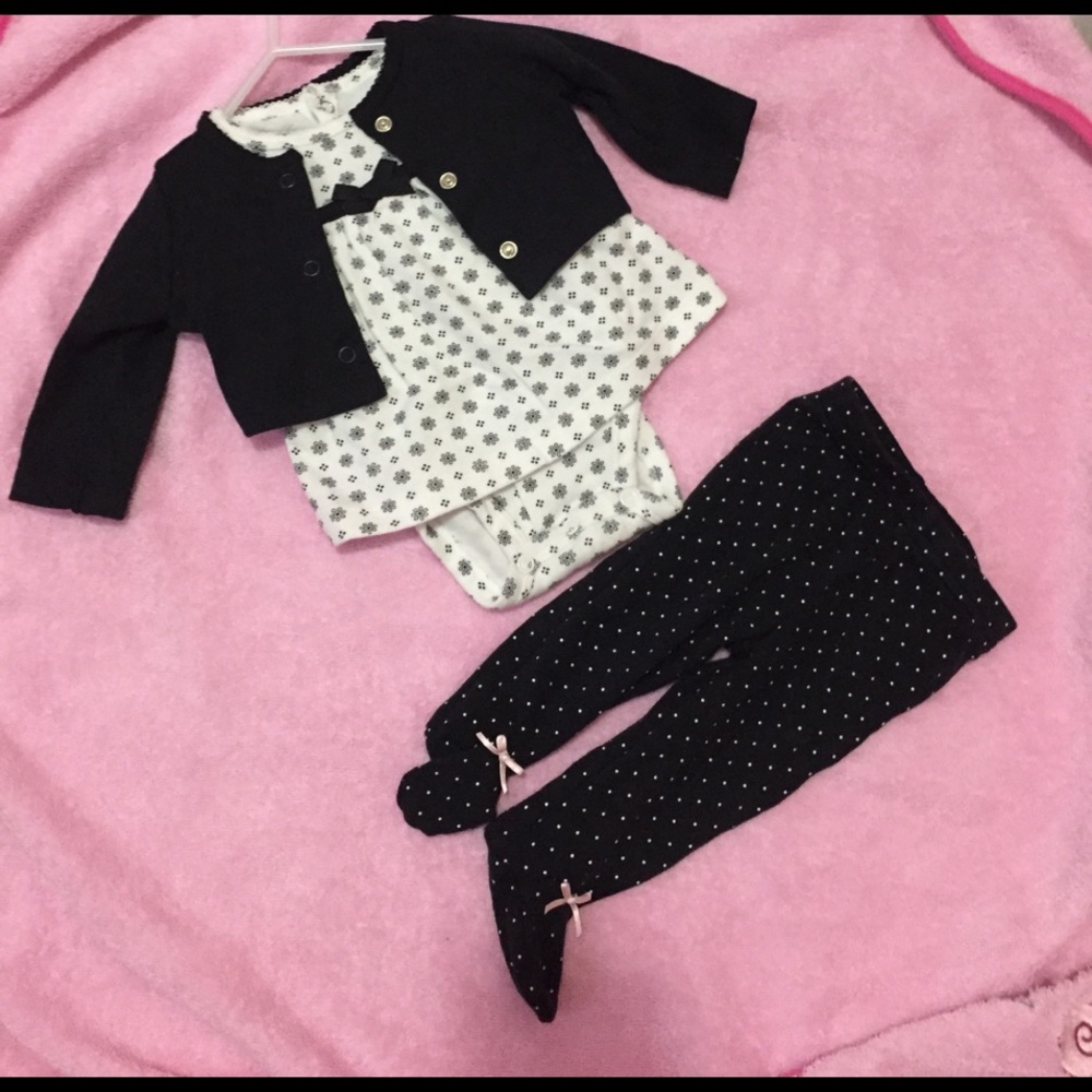 Carter's Newborn Girl 3 Piece Set