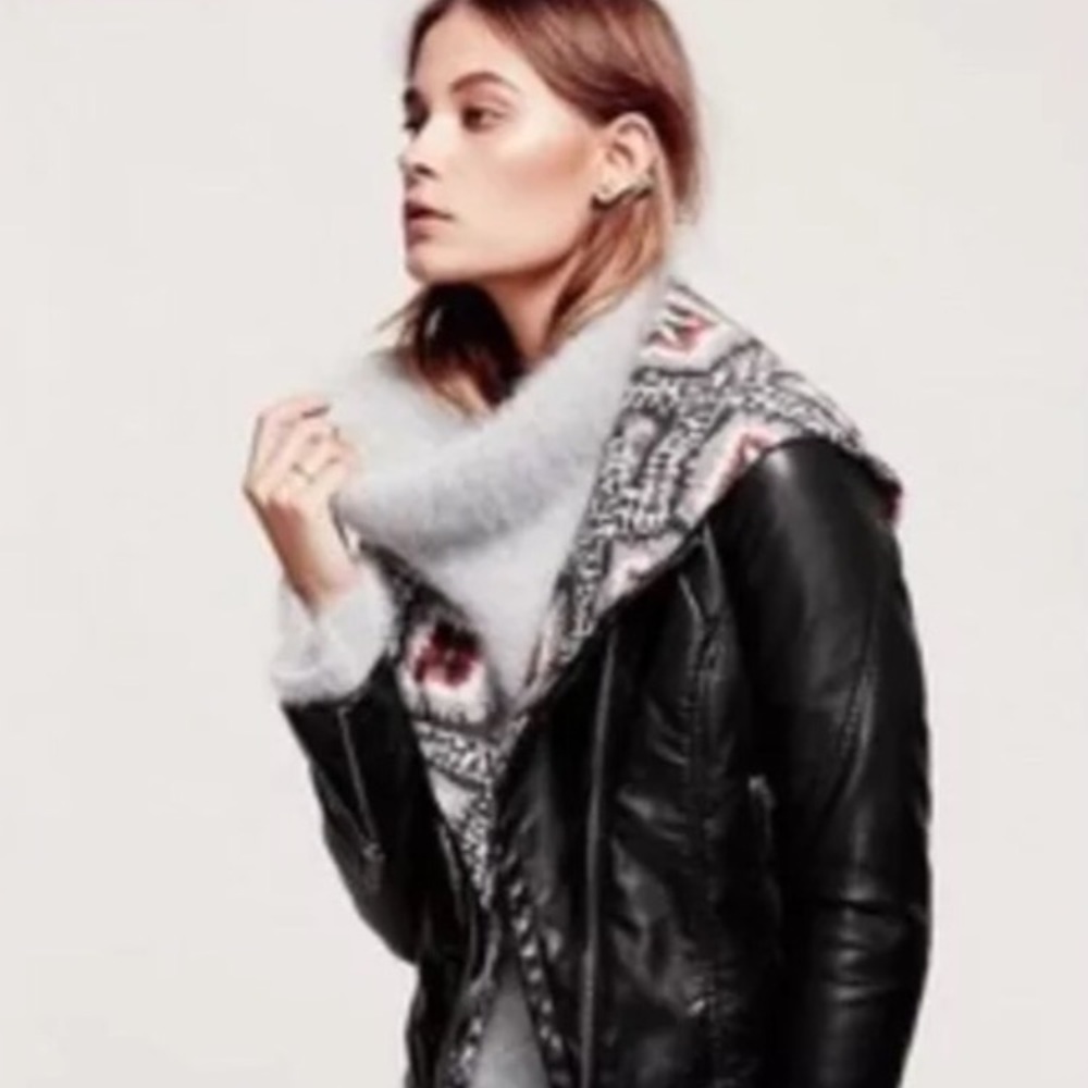 MUST GO Free people vegan leather jacket.