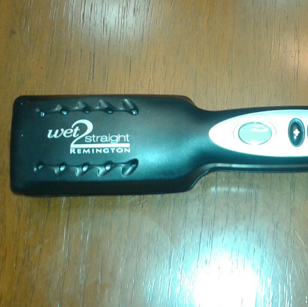 Wet to dry flat iron