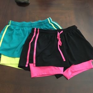 2 pairs Champion Running shorts