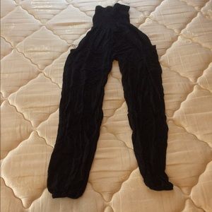 Black festival pants