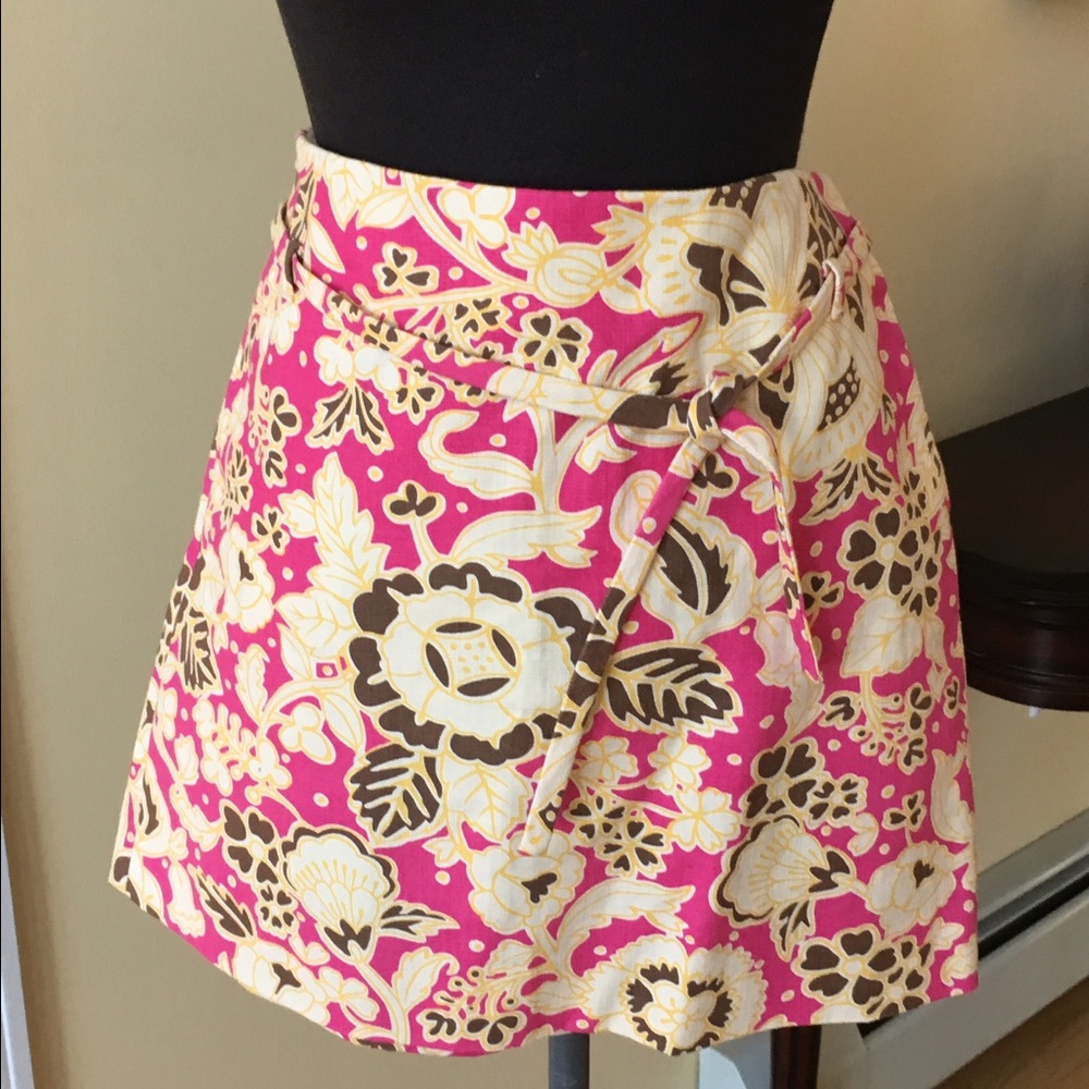 J. Crew print skirt. Size 6. NWOT