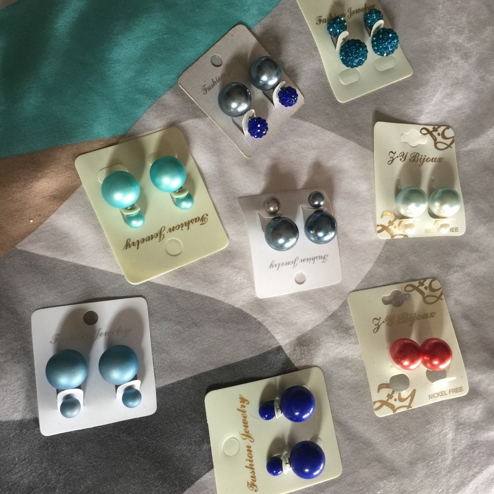 Tribal earrings; $7 each or 2 for $12