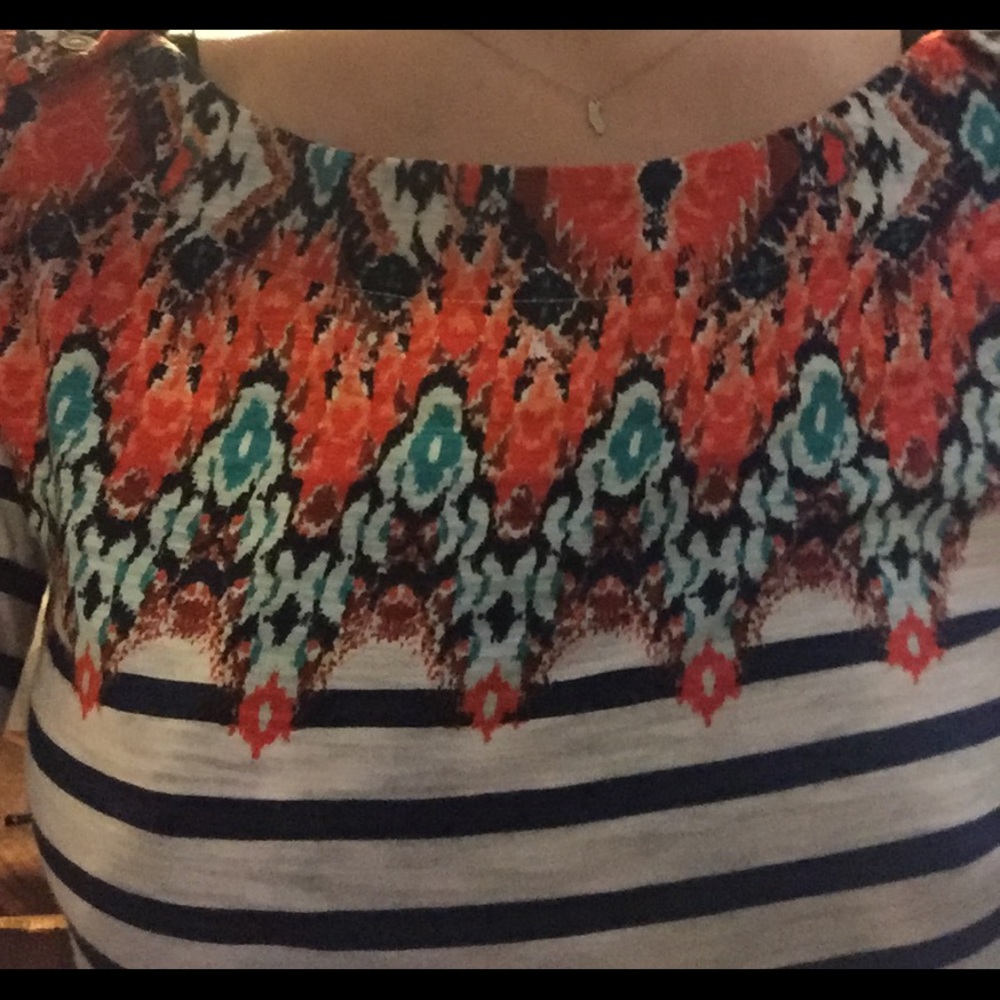 LUCKY BRAND 3/4 sleeve shirt