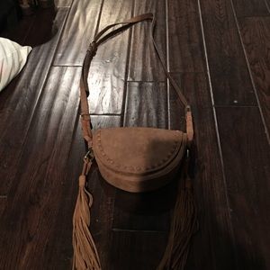 Target brand crossbody bag with fringe