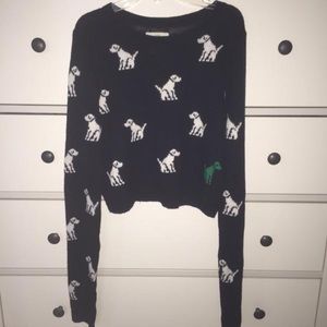 Abercrombie and Fitch cropped sweater