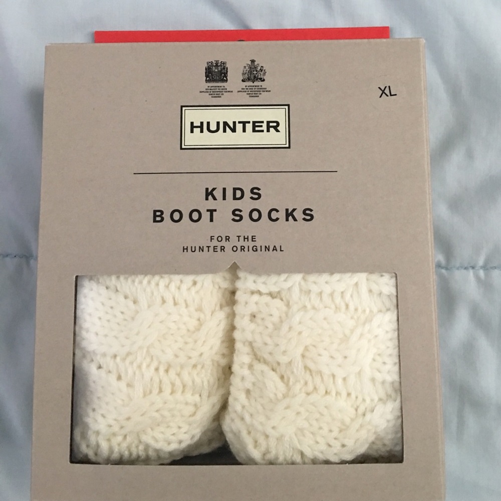 Hunter kids boot socks
