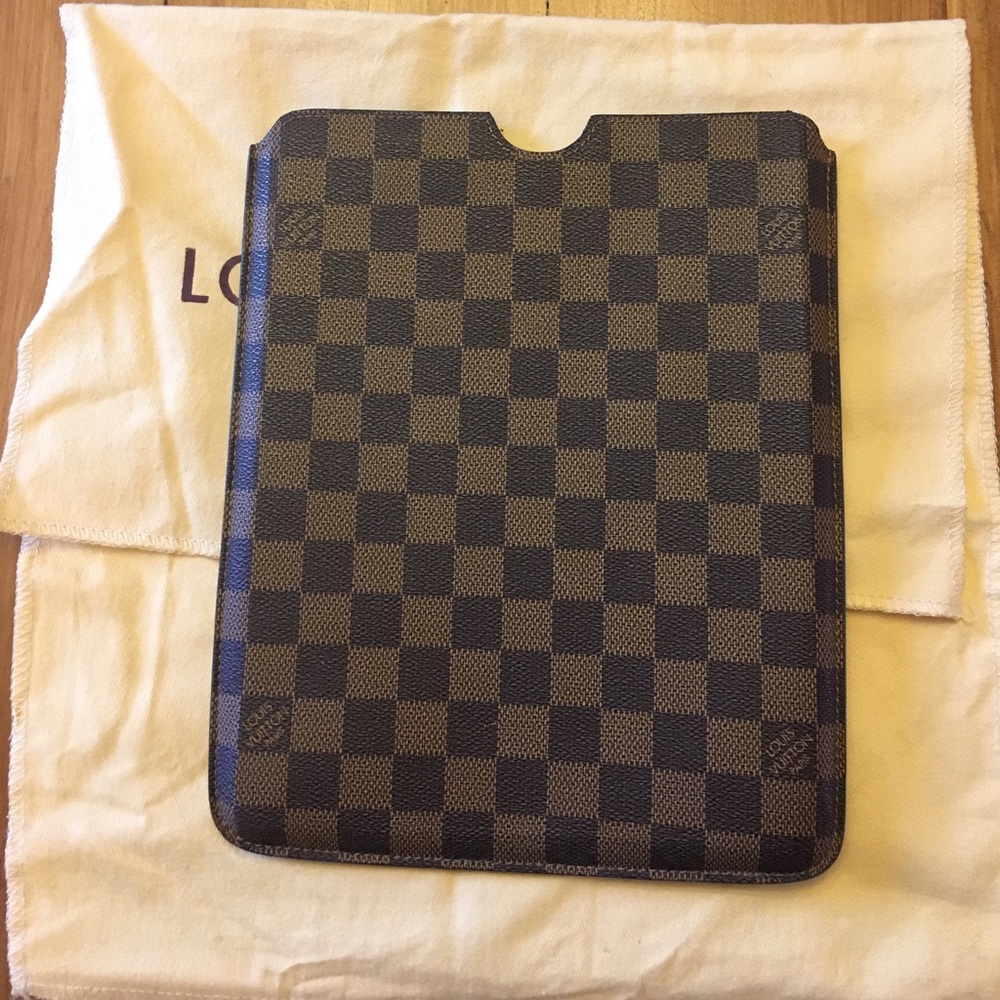 Brown Faux Leather iPad Tablet Case