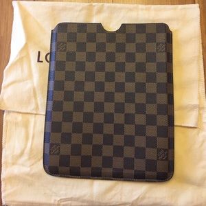 Brown Faux Leather iPad Tablet Case