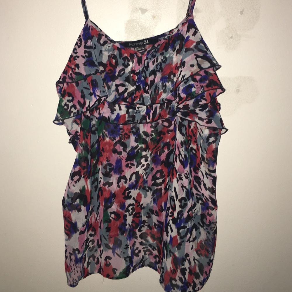 Leopard Print Blouse