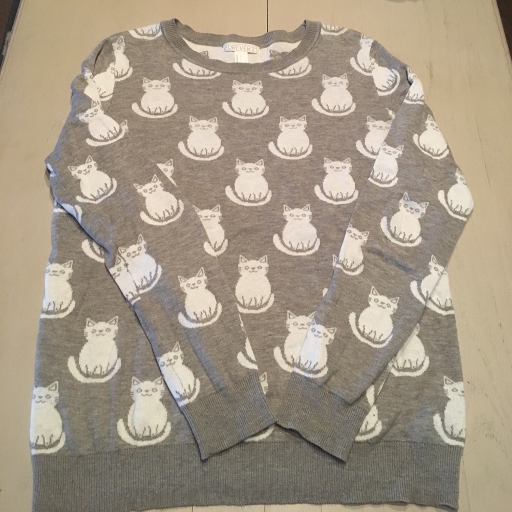 Forever 21 Cat Sweater