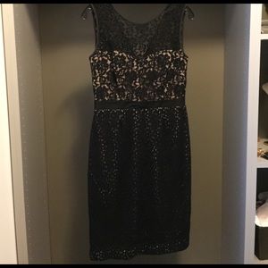 BCBG Alice lace sheath dress