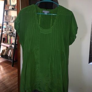 Silk Anthropologie Blouse