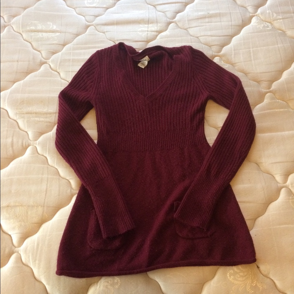 Red sweater